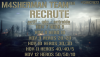 Affiche de recrutement pour le clan M4SHERMAN TEAM.png